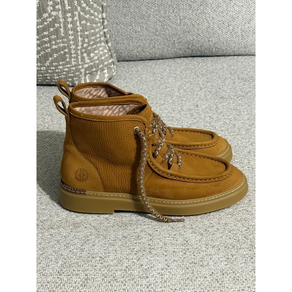 Cole Haan Grand 360 Boots Womens 7.5 Mustard Yellow Like New